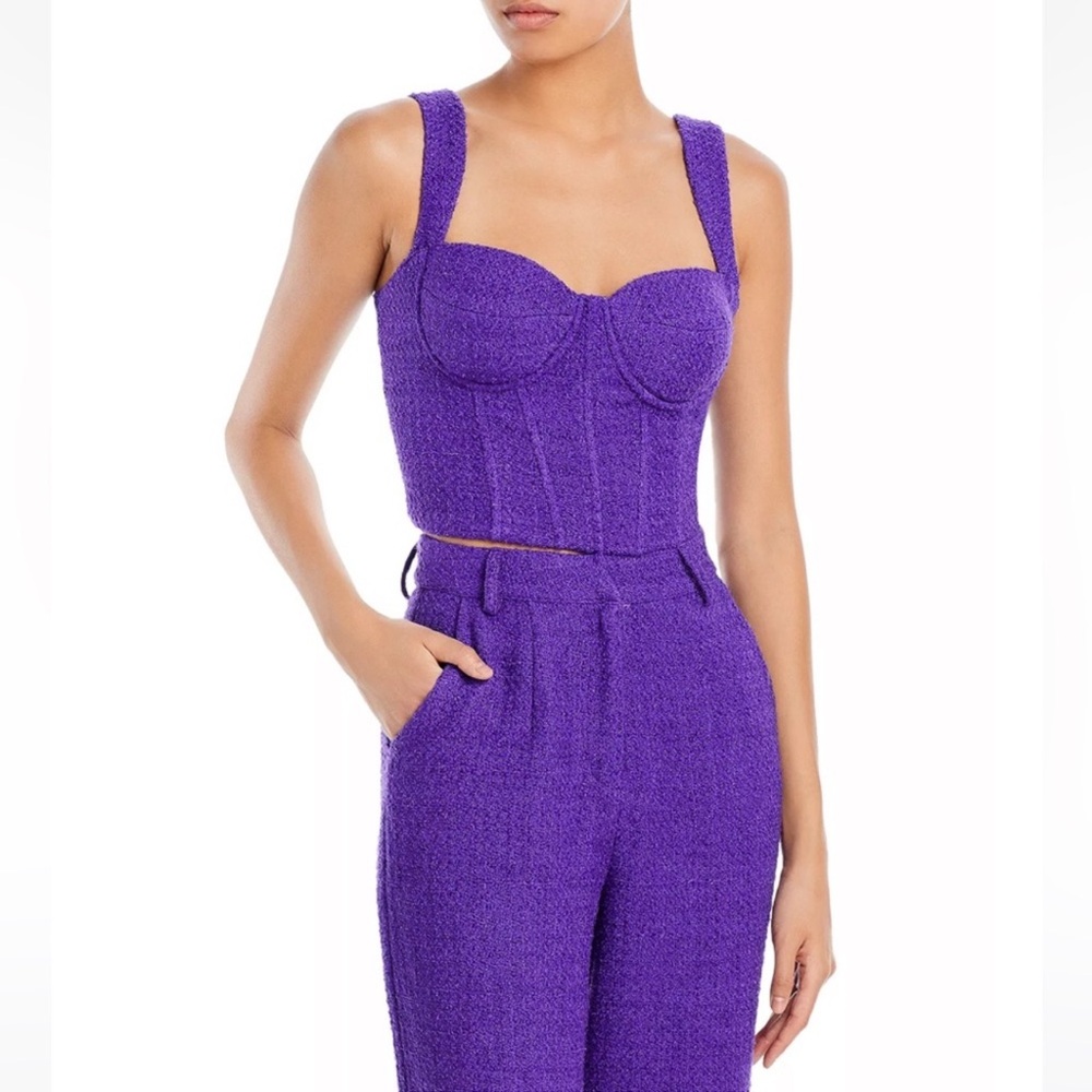 NWT Aqua x Maeve Reilly Corset Top